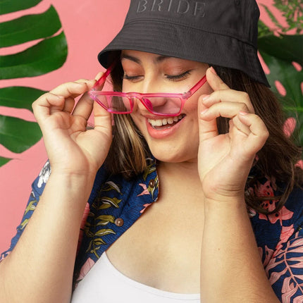 Custom Bride Bucket Hat, Embroidered Bride Beach Hat, Babe Wifey Bucket Hat, Bachelorette Bridal Shower Party Wedding Present Honeymoon Cap