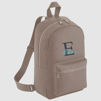 Personalised Kids School Backpack, Custom Name/Initial Embroidered Rucksack, Pre School Children Backpacks, Kids and Toddlers Nursery Bag