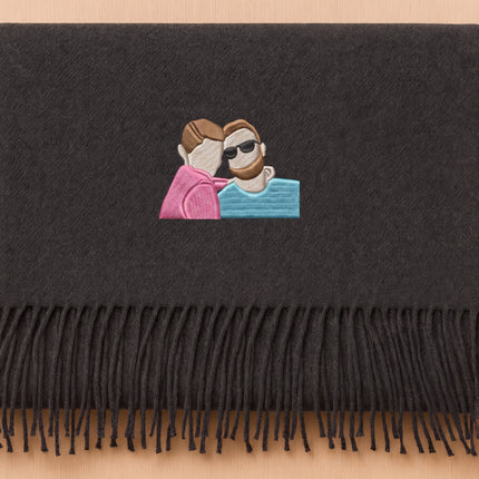 Personalized Portrait from Photo Scarf