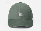 Silly Goose Embroidered Hat, Vintage Silly Goose Baseball Cap, Mom Dad Wildlife Hat, Outdoor Camping Hat, Gift for Dad, Animal Lover Gifts