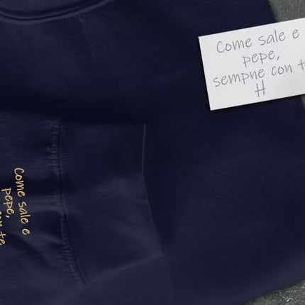 Custom Handwriting Crew Neck Sweatshirt, Handwriting Font Embroidered Wifey Jumper, Wedding Anniversary Date Memorial Gift Feminist Sweater