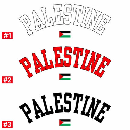 Palestine Sweater, Palestine Flag Printed Crewneck Sweatshirt, Support Palestine Freedom Gaza Protest Top, Palestinian Shirt, Comfy Jumper