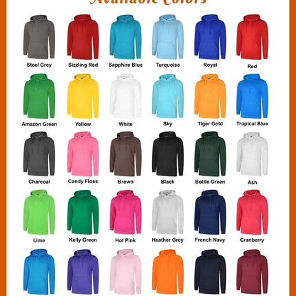 Custom Scannable QR Code Hoodie, Personalised Text QR Code Embroidered Hoody