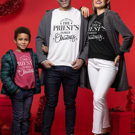 Custom Family Matching Sweater, Personalised Family Name Printed Sweatshirts, Christmas Theme Matching Crewneck Jumper, Unique Family Gifts