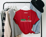 Palestine Tshirt, I Stand with Palestine Shirt, Free Palestine Tees, Freedom for Palestine Protest Tops, Anti Israel Unisex Adult Kids Shirt