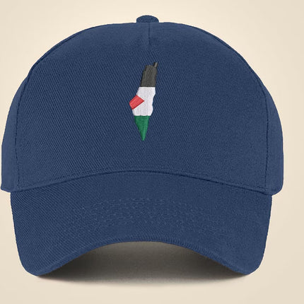 Palestine Baseball Hat, Palestine Country Map Embroidered Cap, Support Palestine Dad Hat, Freedom for Jerusalem Muslims Protest Snapback Cap