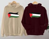 Palestine Flag Hoodie, Support Palestine Gaza Sweatshirt, Palestine Protest Clothing, Save Human Rights Palestinian Outfit