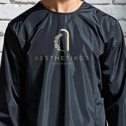 Personalised Beauty Tunic Tops for Women, Custom Logo Printed Beauty Salon Uniform, All Purpose Waterproof Hairdresser Gown, Beautician Gift