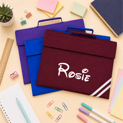 Custom Kids Name School Bag