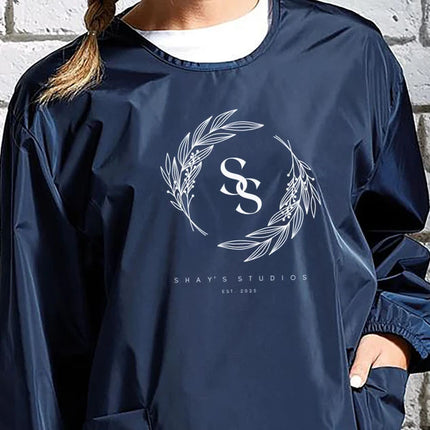 Personalised Beauty Tunic Tops for Women, Custom Logo Printed Beauty Salon Uniform, All Purpose Waterproof Hairdresser Gown, Beautician Gift