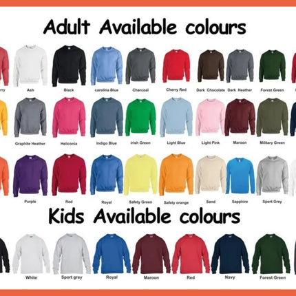 Embroidered Dad Sweatshirt with Kid Portrait, Personalised Father’s Day Gift from Kids, Custom Sketch Jumper, Photo Outline Dad Sweatshirt