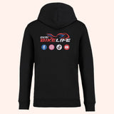 Biker Embroidered Hoodie, Super Biker Life Sweatshirt, Trendy Social App Rider Uniform, Birthday Special Gift for Men