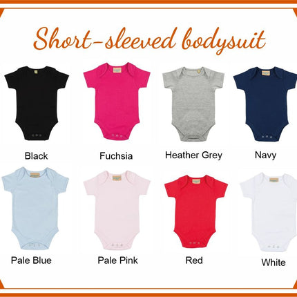 Baby Est Bodysuit, Personalized Baby Bodysuit with Year, Father’s Day Baby Outfit