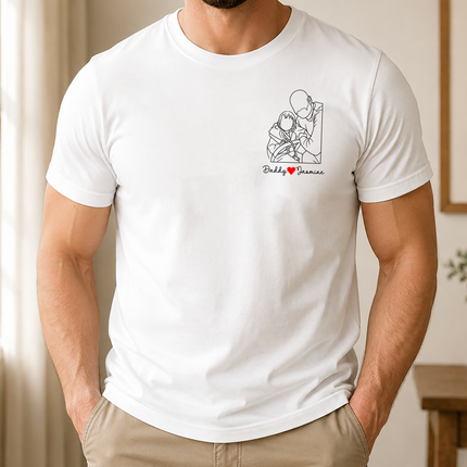 Personalized Portrait from Photo T-Shirts