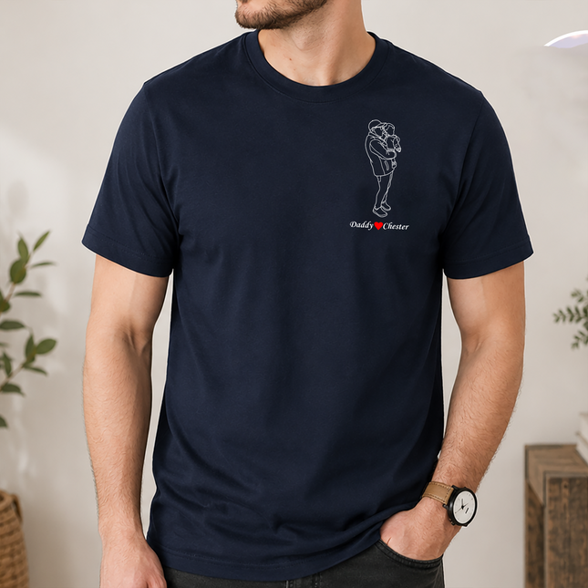Personalized Portrait from Photo T-Shirts