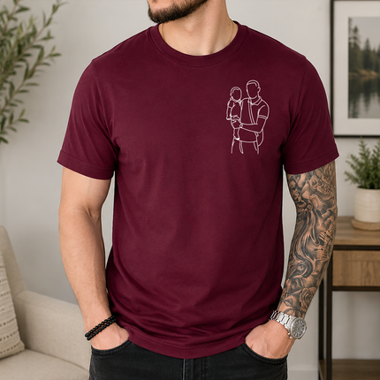 Personalized Portrait from Photo T-Shirts