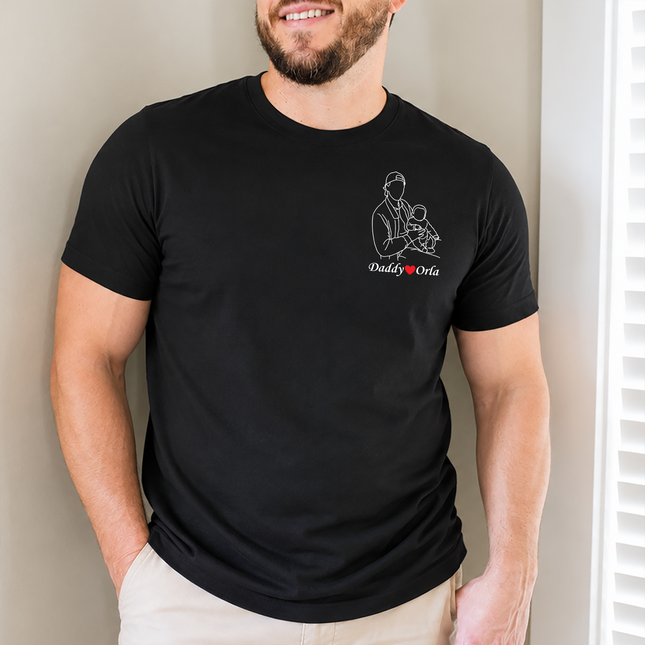 Personalized Portrait from Photo T-Shirts