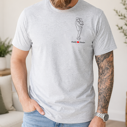Personalized Portrait from Photo T-Shirts