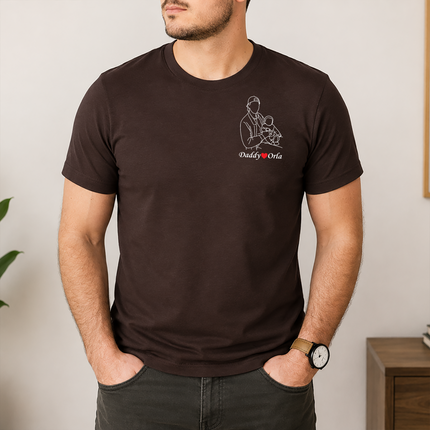 Personalized Portrait from Photo T-Shirts