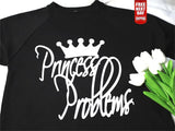 Princess Problems Printed Sweatshirt, Funny Princes Crewneck Sweatshirt, Princess Pullover Jumper for Womens, Funny Christmas Gifts for Her