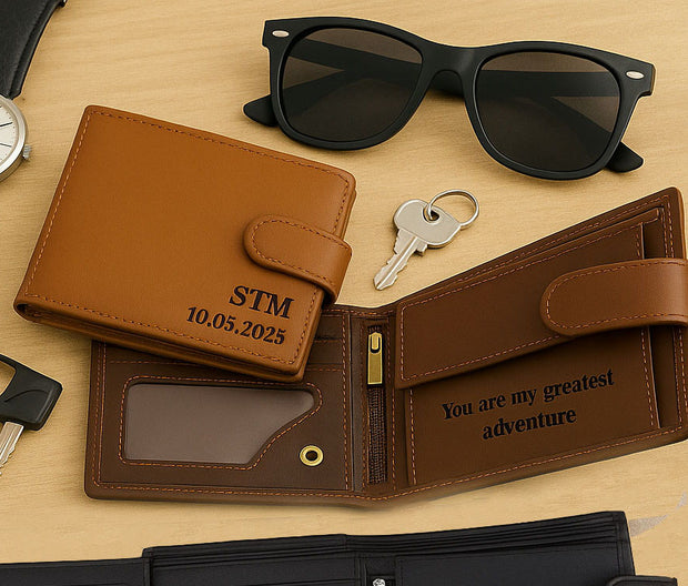 A wallet with words that matter
