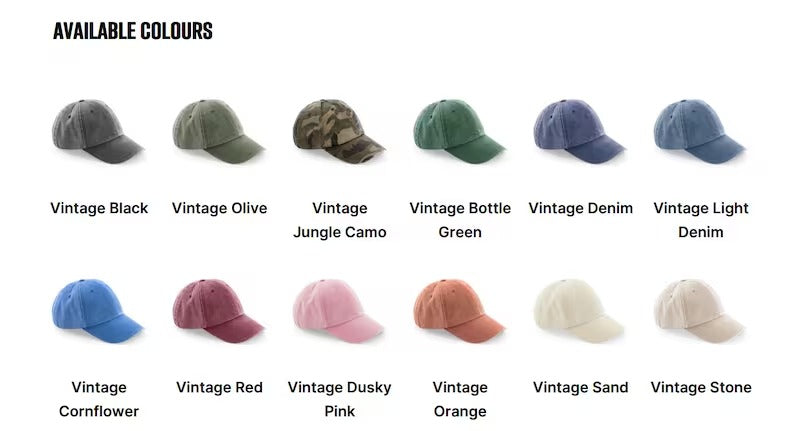 Old style ball caps on sale