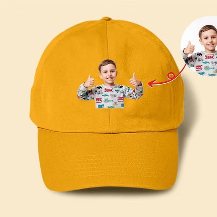 Custom Photo Baseball Caps, Personalised Image Printed Trucker Hat, Comfort Colors Unisex Sun Hat, Vaccation Matching Birthday Unique Gifts