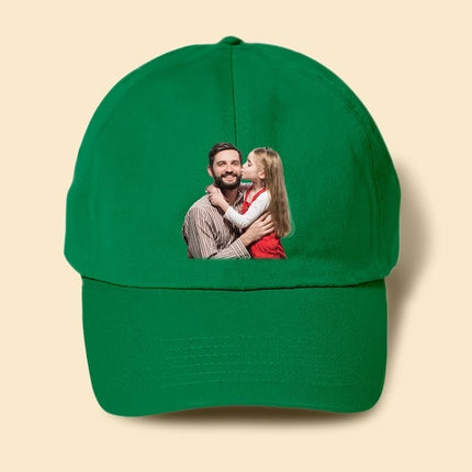 Custom Photo Baseball Caps, Personalised Image Printed Trucker Hat, Comfort Colors Unisex Sun Hat, Vaccation Matching Birthday Unique Gifts