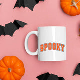 Spooky Halloween Mug, Retro Spooky Season Coffee Mug, Halloween Ceramic Printed Cups, Autumn Fall Coffee Lovers Mug, Halloween Party Gifts