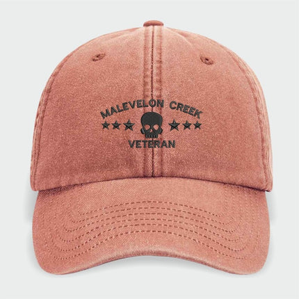 Malevelon Creek Veteran Hat, Vintage Hat, Embroidered Cap, Cool Hat, Sun Hat, 100 Cotton Comfy Headwear, Unique Gifts Adjustable Easy Strip