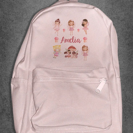 Personalised Name Nursery BackPack, Back to School Children Bag, Starting School Kids BackPack, Customized Girls School bag, Kids Pram Bag