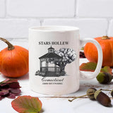 Stars Hollow Connecticut Mug, Vintage Style Gilmore Girls Mug, 11oz Ceramic Coffee Cup, Vintage Fall Goth Halloween Cup, Gilmore Girls Gifts