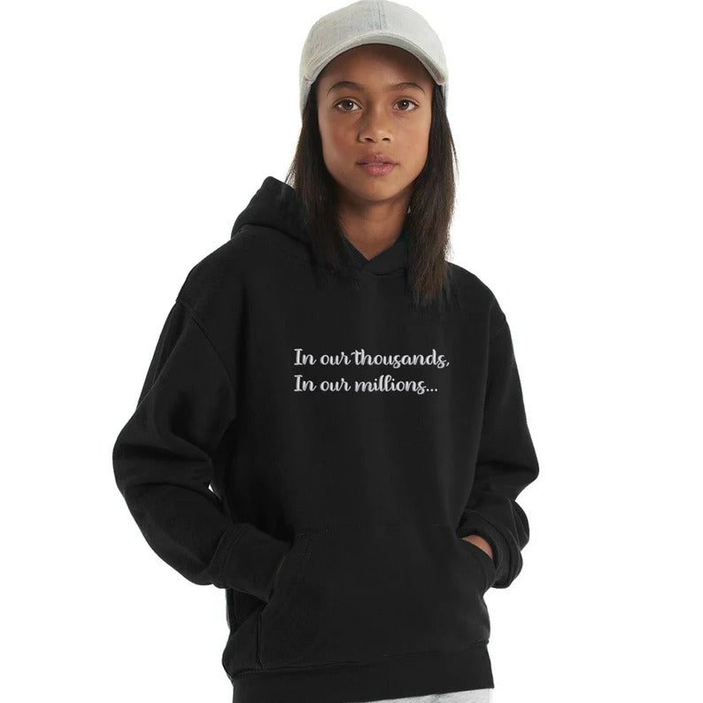 We All Are Palestinians Hoodies, Embroidered Palestine Hoody, Muslims Jumpers, Palestine Clothing, Kids Adults Sizes, Next Day Shipping UK