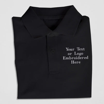 Custom Embroidered Polo Shirts, Personalized Text/Logo Polos, Your Text Polo Tees, Family Matching Tees, Unisex Shirt, Next Day Shipping UK
