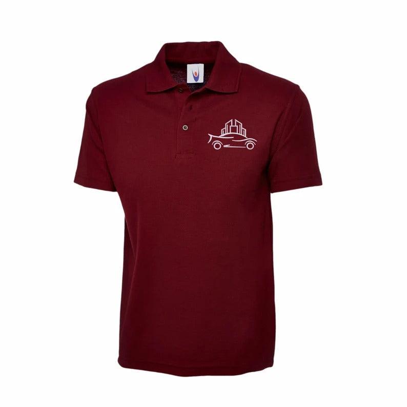 Custom Embroidered Polo Shirt, Personalized Logo/Any Text Golf Polo, Company Logo Shirt for Worker, Unisex Polo Shirts, Small Business Gifts