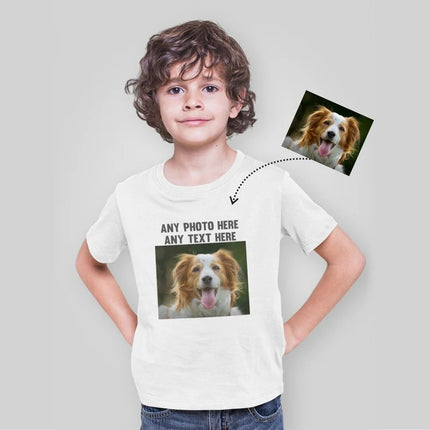 Custom Text/Logo Comfort Color Shirt, Personalized Photo/Design Printed Crewneck Tshirt, Your Own Text Tees, Unisex Shirts, Gifts For Her