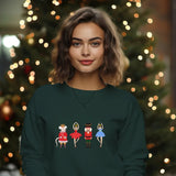 Christmas Nutcracker Sweatshirt, Christmas Family Matching Sweatshirt, Sugar Fairy Printed Jumper, Xmas Adults Kids Jumper, Christmas Gifts