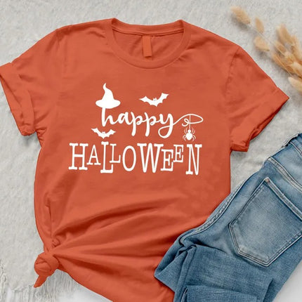 Happy Halloween T Shirt, Halloween Family Matching Printed Shirts