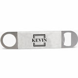 Personalised Engraved Bottle Opener, Custom Monogram Printed Leather Bottle Opener, Bar-Tending Gifts, Party Gifts, Bachelor Party Gifts