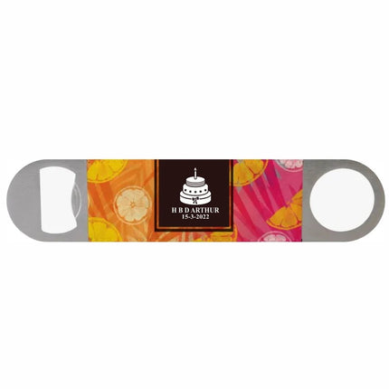 Personalised Engraved Bottle Opener, Custom Monogram Printed Leather Bottle Opener, Bar-Tending Gifts, Party Gifts, Bachelor Party Gifts