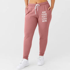 Personalised Text Monogrammed Unisex Joggers, Custom Team Logo Printed Matching Trousers, Comfort Colors Couple Sweatpants, Gift for Partner