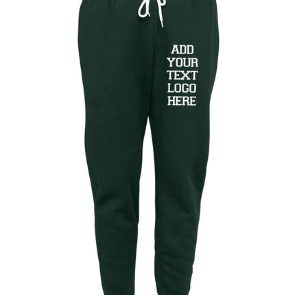 Personalised Text Monogrammed Unisex Joggers, Custom Team Logo Printed Matching Trousers, Comfort Colors Couple Sweatpants, Gift for Partner