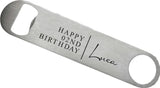 Personalised Birthday Date Bottle Opener, Custom Name Bottle Opener, Wedding Favor Bar Blade Bottle Opener, Birthday Gift, Wedding Essential