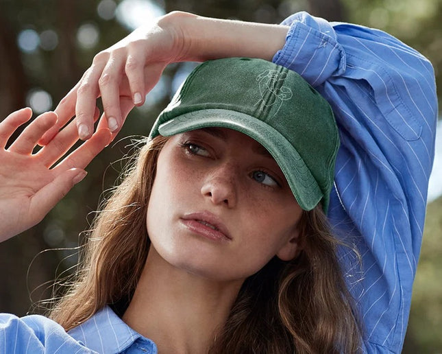 Personalised Sketch from Photo Dad Hats, Embroidered Family Matching Caps