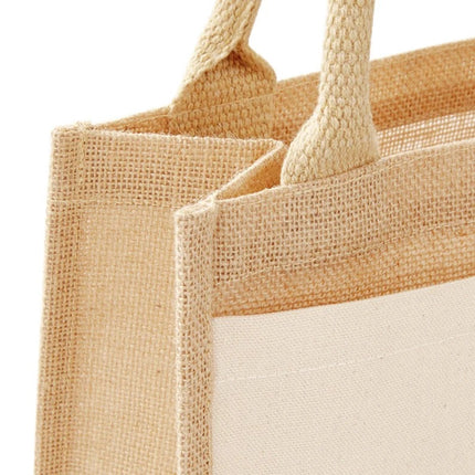 Personalized Jute Tote Bags, Custom Name Printed Lunch Bags, Special Gifts for her