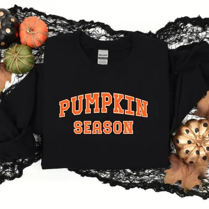 Retro Pumpkin Season Jumper, Fall Halloween Sweatshirt, Autumn Fall Men Woman Crewneck Sweaters, Thanksgiving Gifts For Her, Halloween Gifts