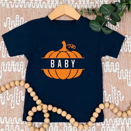 Custom Halloween Pumpkin T-Shirt, Personalised Name Halloween Printed Shirt, Vintage Fall Pumpkins Easy Fit Tees, Halloween Party Outfits