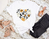 Vintage Halloween Printed T-Shirt, Halloween All Things Shirt, Cute Fall Pumpkin Shirt, Funny Halloween Ghost Tees, Halloween Party Clothing