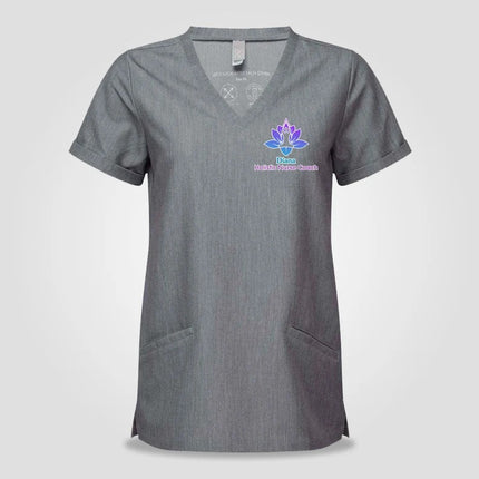Personalised Logo Any Text Printed Tunics-Beauty Salon Uniform-Aesthetics Workwear-Lash Nail Tech Make up Artist-Custom Barbers Salon Tunic