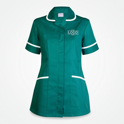 Custom Embroidery Nurse Tunic, Personalised Logo/text V Neck Tunic, Nurse Gift